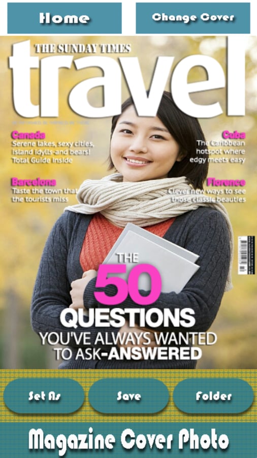 Magazine Cover Photo Mak...截图3