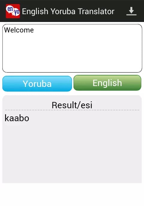 Yoruba To English Transl...截图1