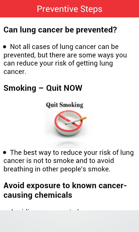 Lung Cancer Awareness截图4