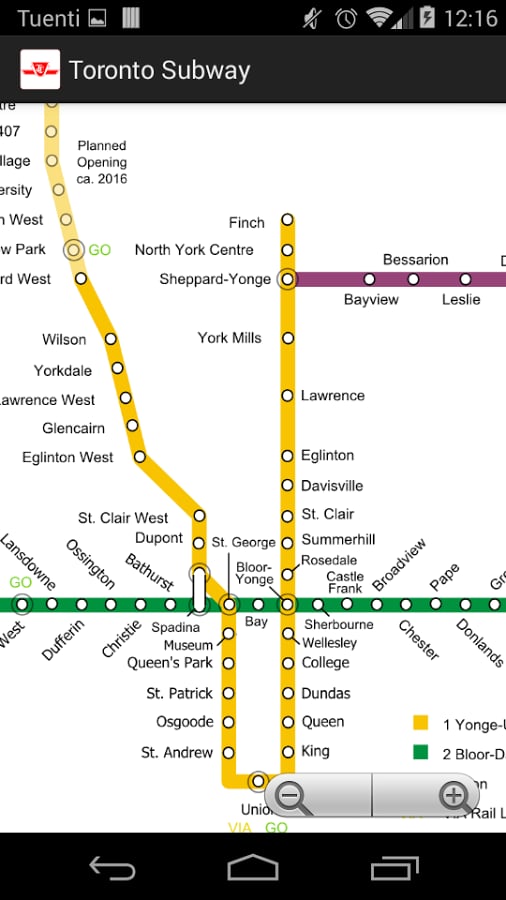 Toronto Subway (offline)截图4