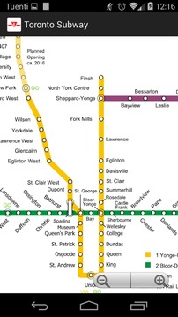 Toronto Subway (offline)截图