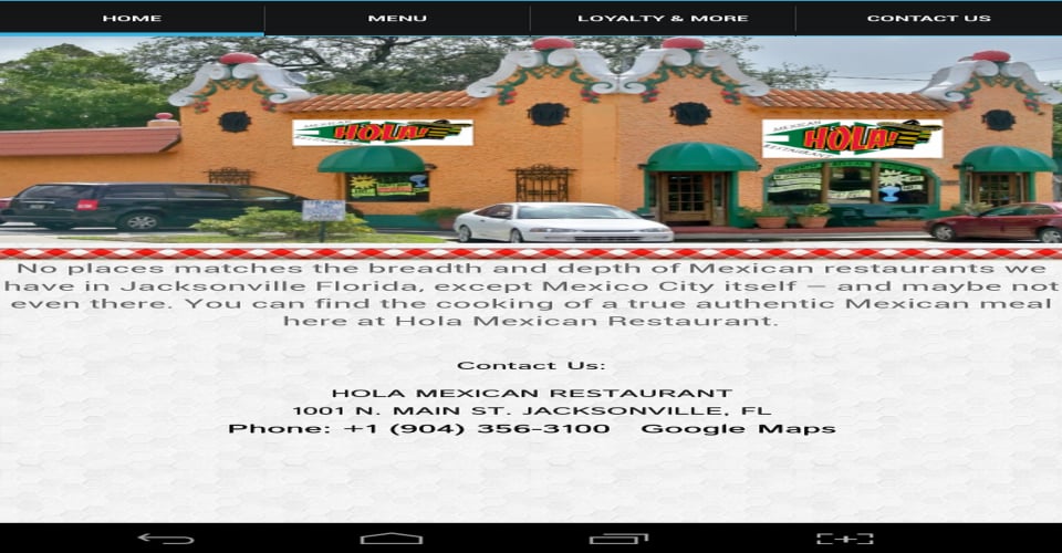 HOLA MEXICAN RESTAURANT截图4