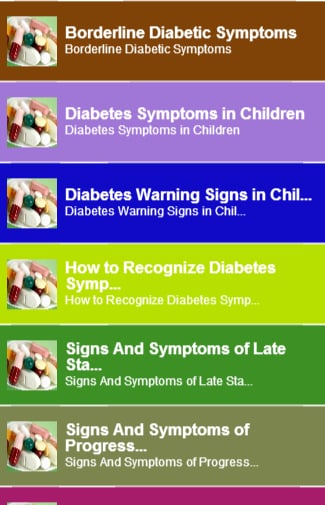 Diabetes Symptoms Guide截图2