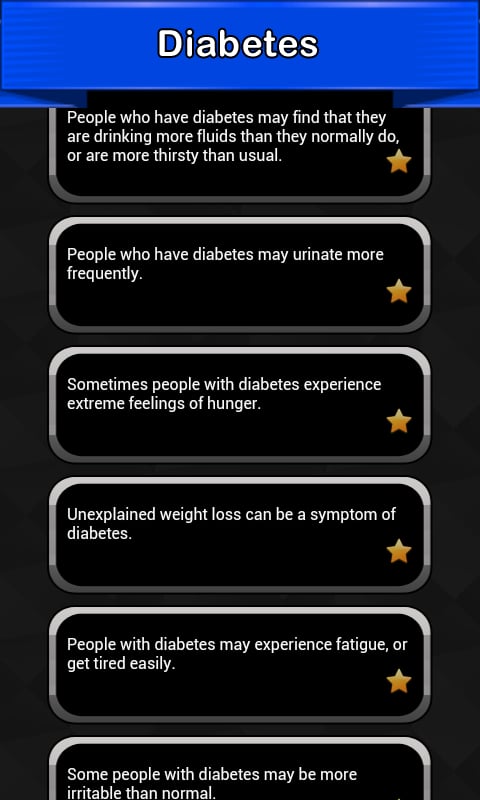 Diabetes Symptoms + Trea...截图2