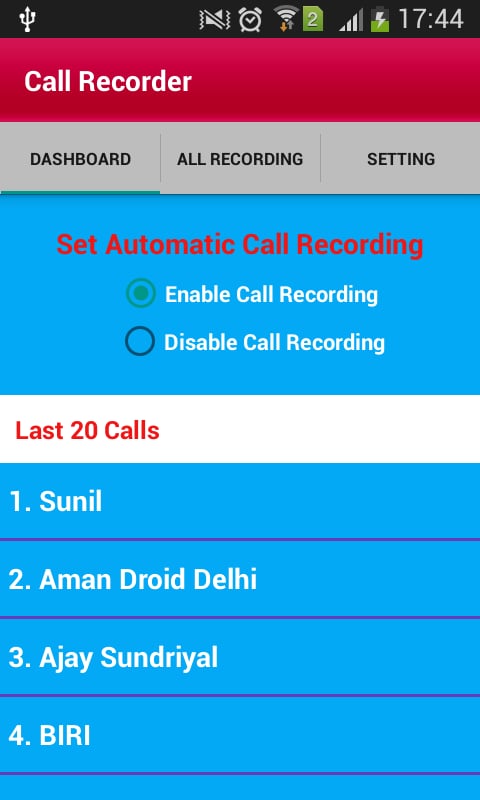 Call Recorder with Lock截图7