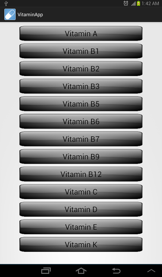 Vitamin App For Free截图1