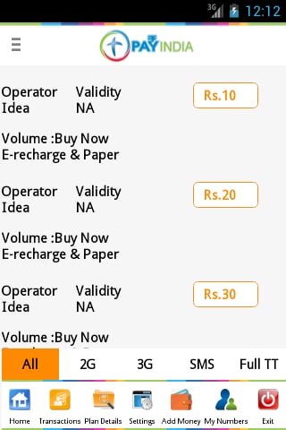 TPAYINDIA MULTI RECHARGE截图2