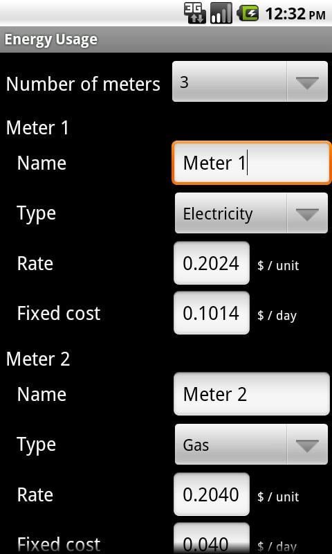 Energy Usage截图2