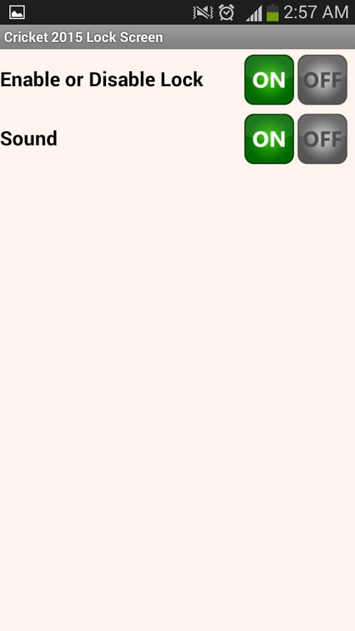 Cricket 2015 Lock Screen截图11
