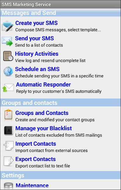 SMS Marketing Service截图5