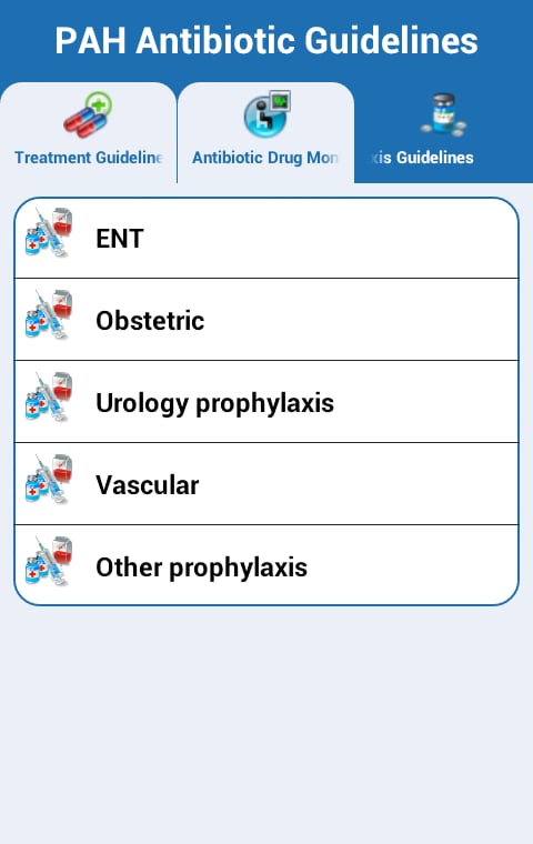 PAH Antibiotic Guideline...截图1