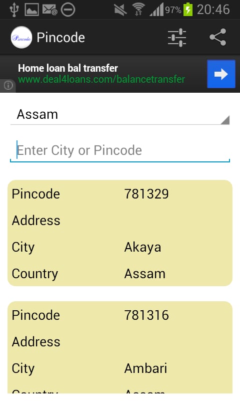 Pincode Directory截图1