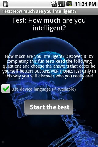 Intelligence Test截图2