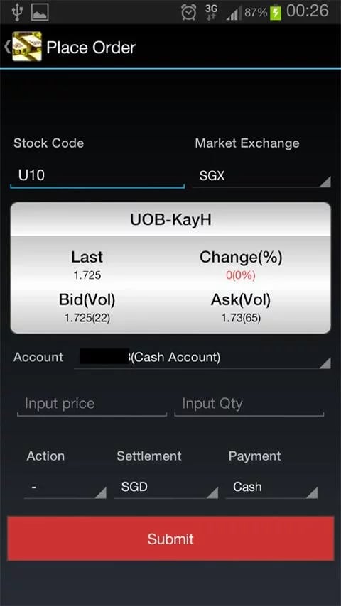 UTRADE SG for Android截图4