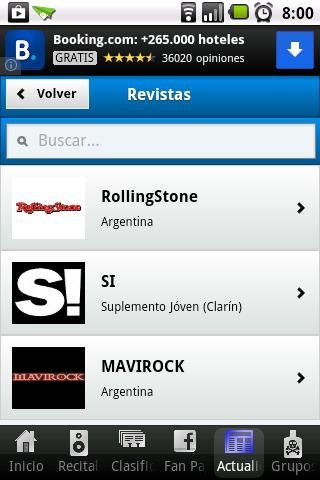 Agenda de Rock Rosarino截图2