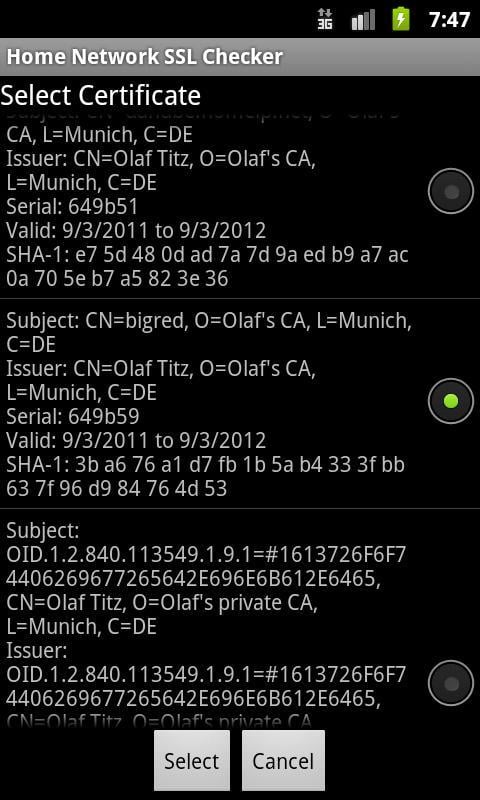 Home Network SSL Checker截图5