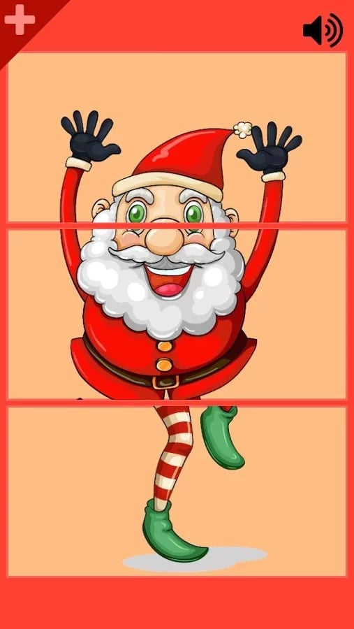 Three Pieces Xmas Puzzle Game截图2