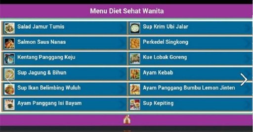 Menu Diet Sehat Wanita截图4