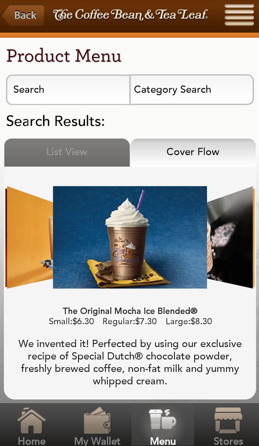 The Coffee Bean Mobile A...截图4