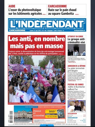 Le Journal - L'Ind&eacute;pendant截图1