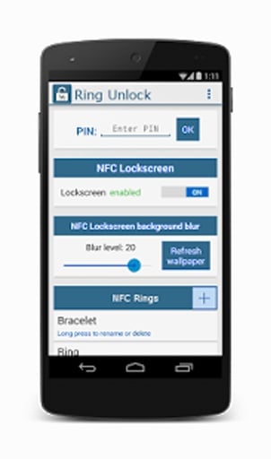 NFC SMARTRing Unlock截图1