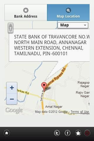 STATE BANK OF TRAVANCORE ATM / Branch Locator截图2
