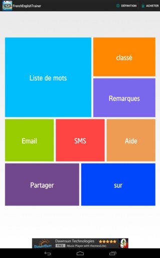 French - English Verb Trainer截图6