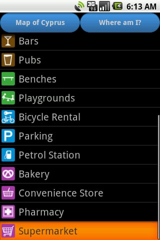 Cyprus Amenities Map (fr...截图2