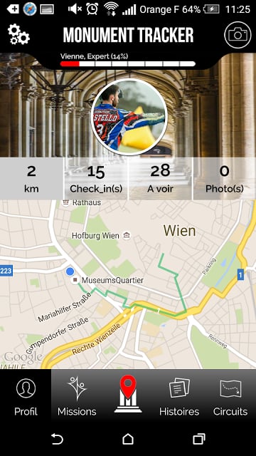 Guide Vienne Monument Tracker截图4