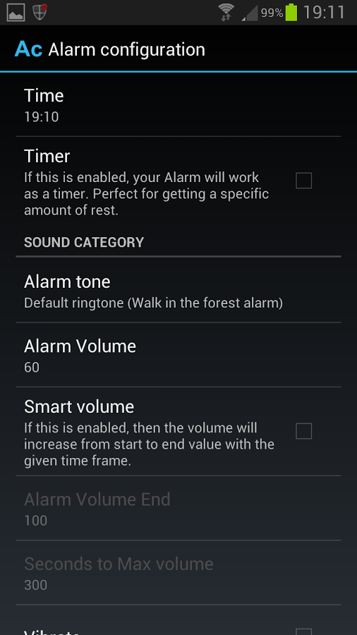 Custom Alarm Clock截图2