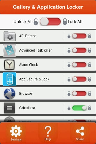 Gallery & Application Locker截图4