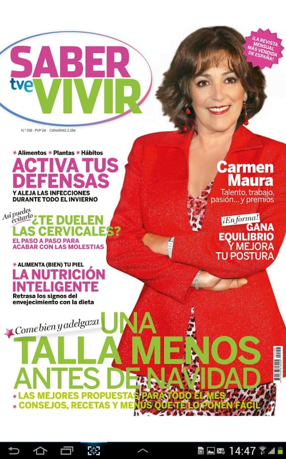 Saber Vivir Revista截图1