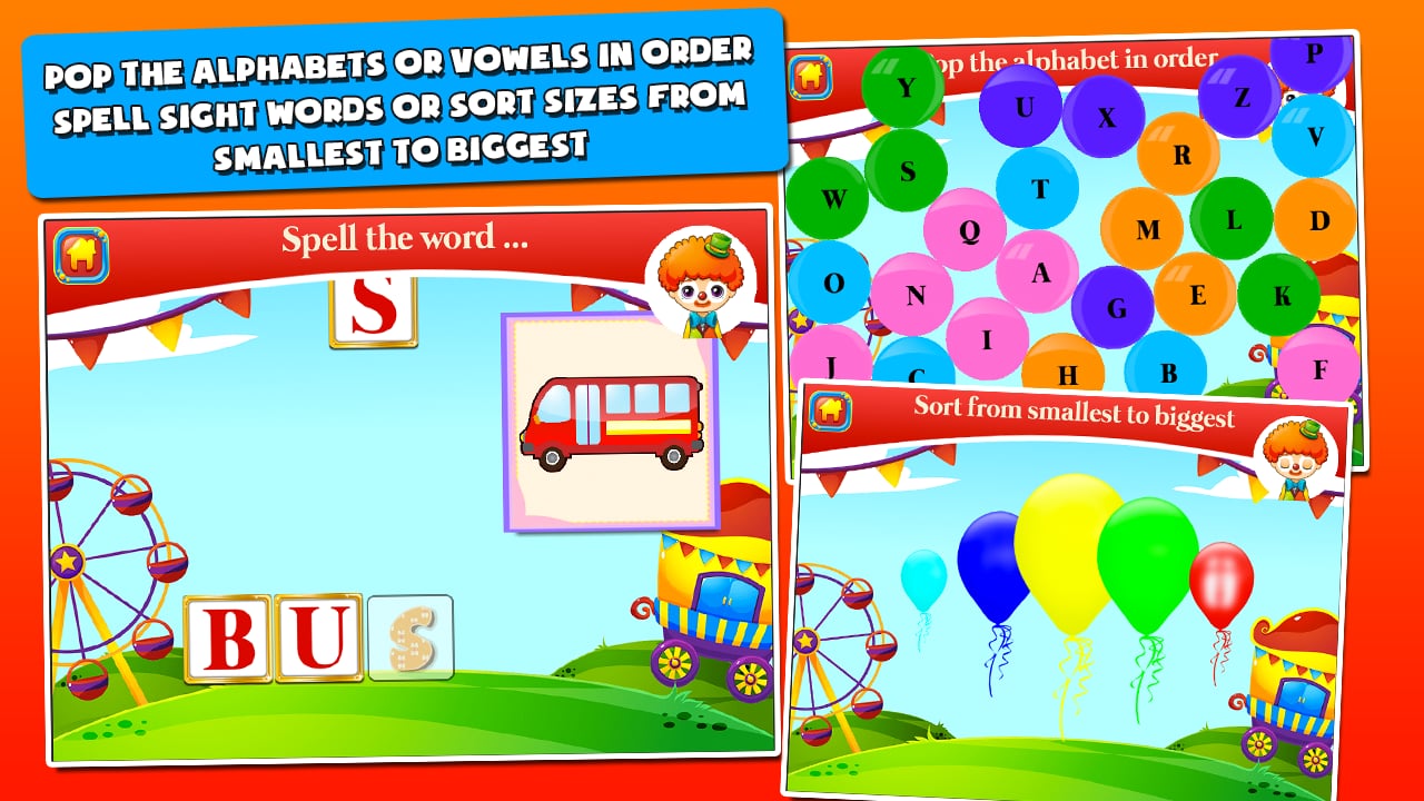 Circus First Grade Games截图4