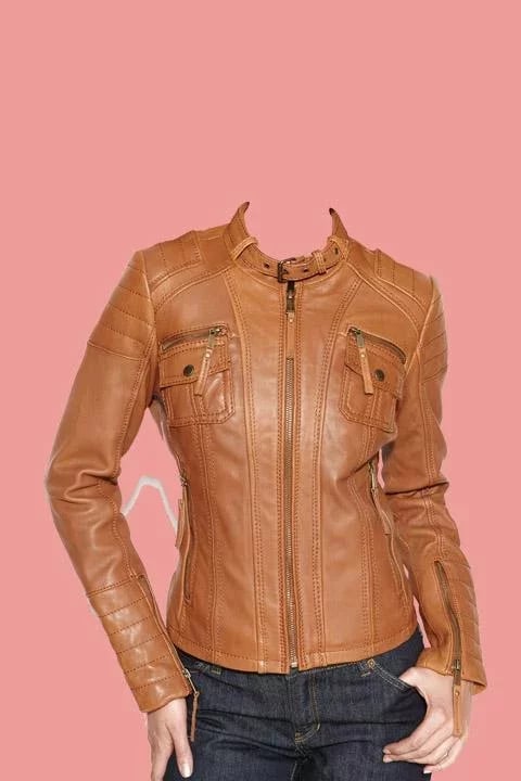 Leather Coat for Woman S...截图1