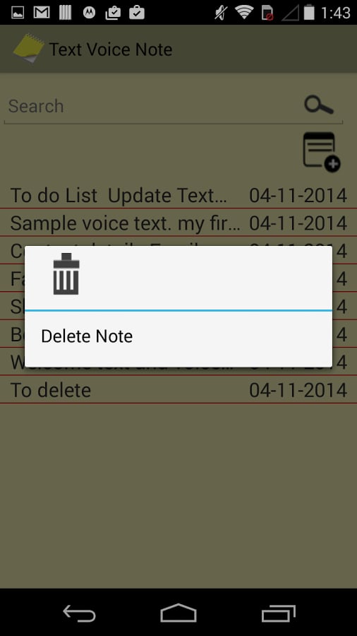 Text Voice Notepad截图1