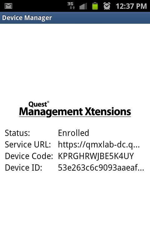 QMX Device Manager截图2