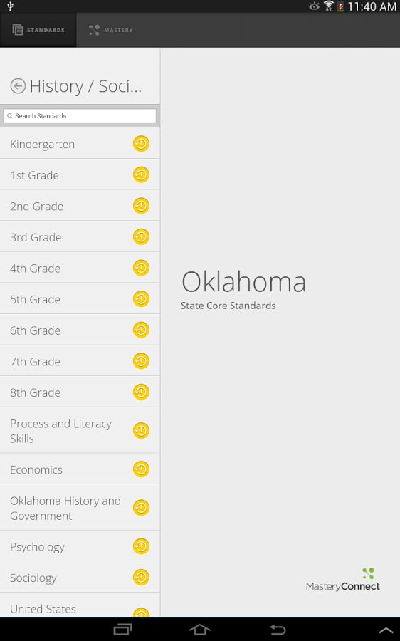 Oklahoma State Core Stan...截图3