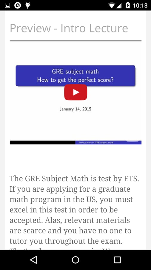 GRE Subject Math Course截图5