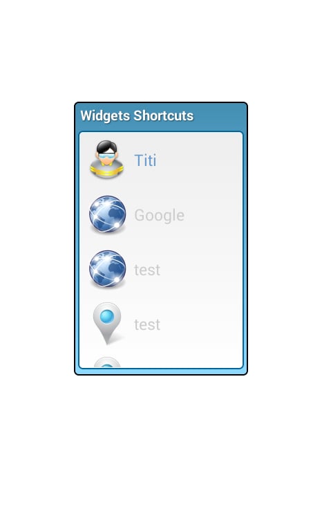 Widgets Shortcuts截图2