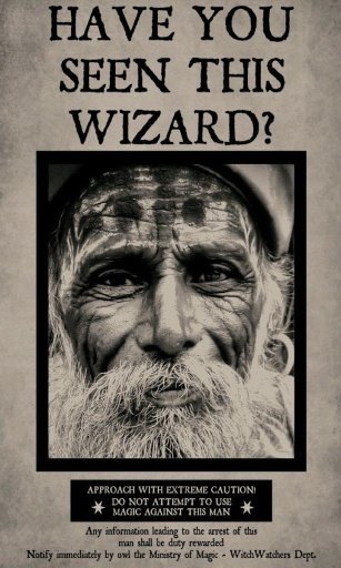 Wizard Wanted Poster Maker HD截图1