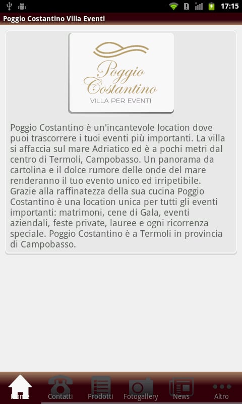 Poggio Costantino Villa ...截图2