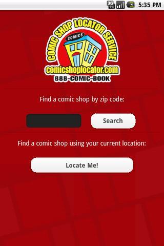 Comic Shop Locator截图2