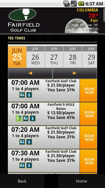 FAIRFIELD Golf Club截图1