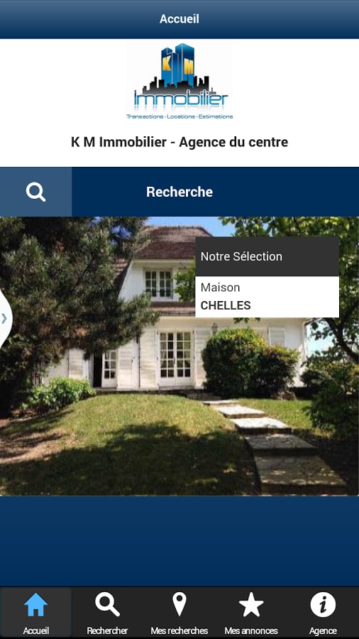 KM Immobilier Agence du ...截图2