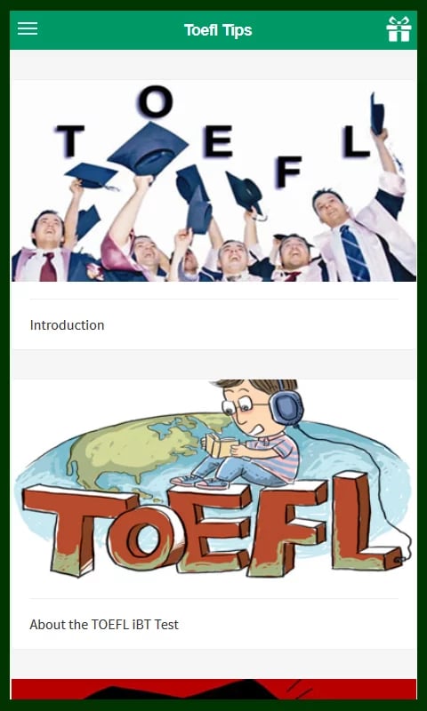 Learn TOELF Tips for Rea...截图5