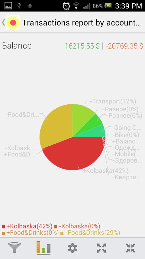 Flowzr Budget Expense Tr...截图3