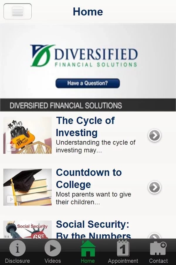 Diversified Financial截图1