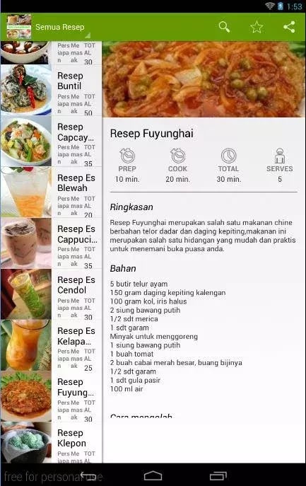 Aneka Resep Menu Buka Pu...截图7