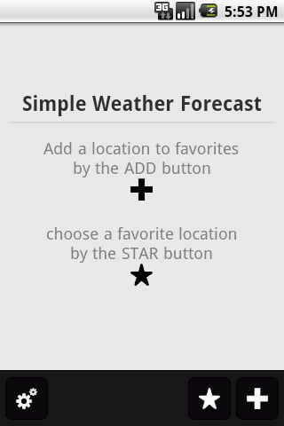 Simple Weather Forecast ...截图2