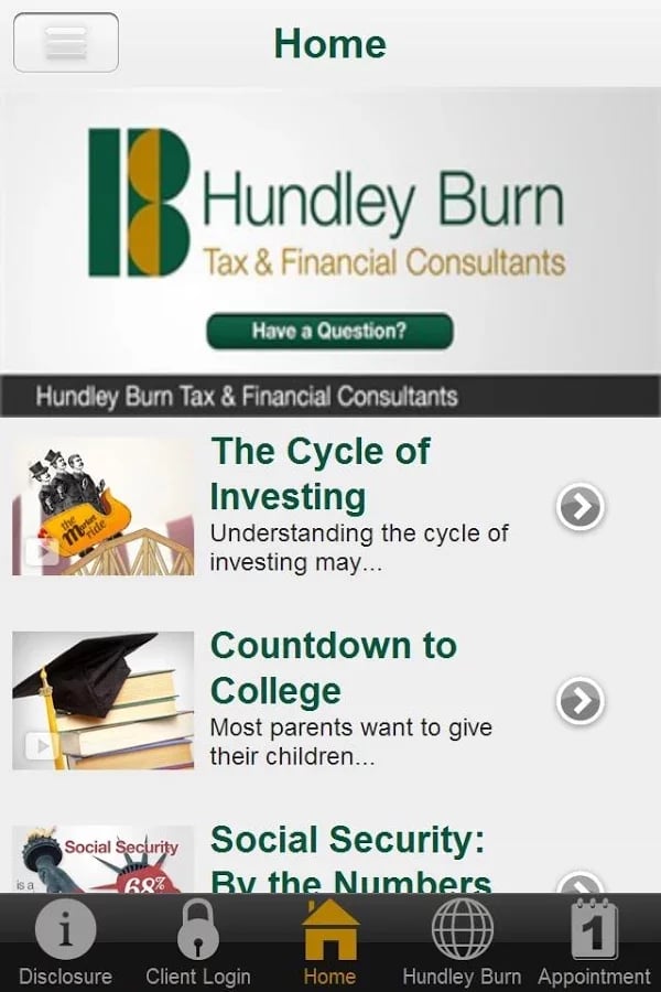 Hundley Burn Tax &amp; Finan...截图2